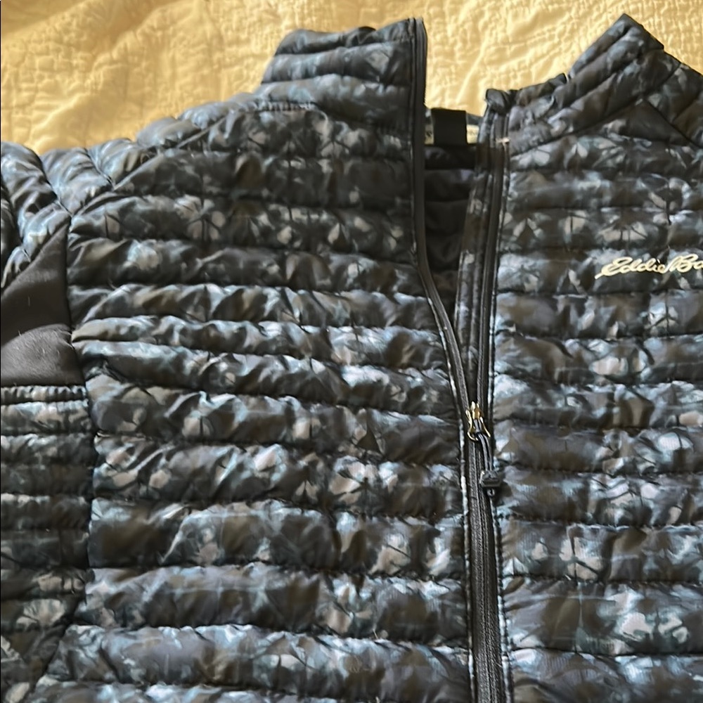 Eddie Bauer Blue Puffer Jacket